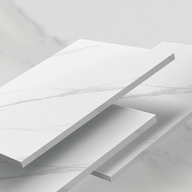 Oval White Coffee Table Slate Coffee Table with Storage Drawers