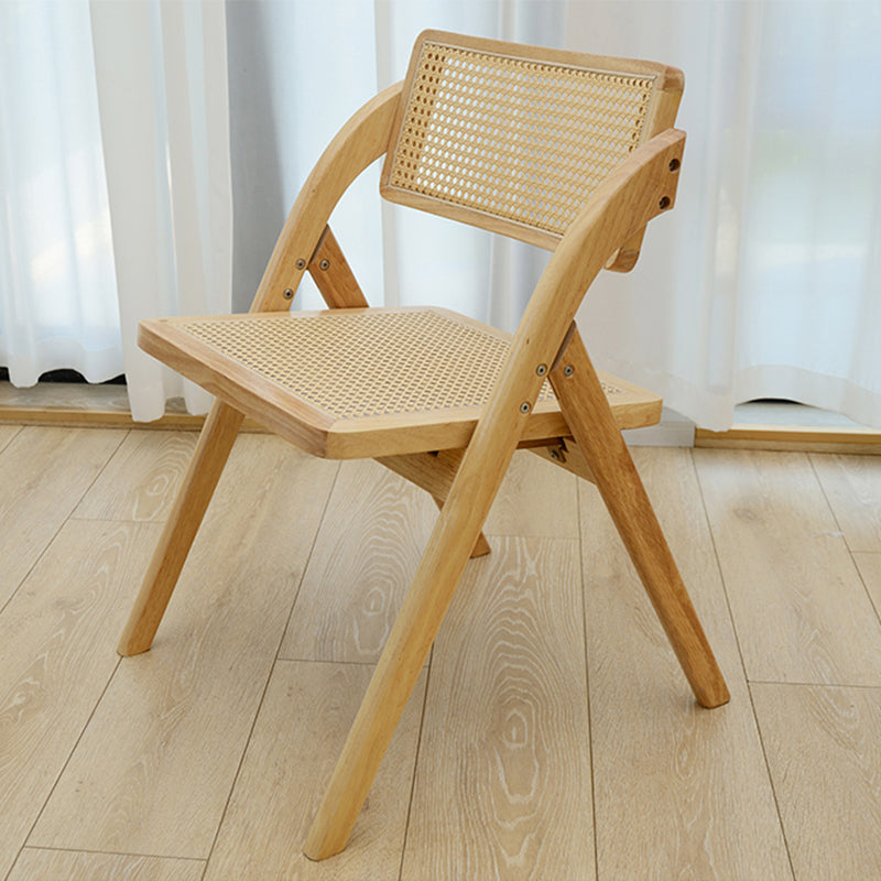 Folding Outdoors Modern Rattan Dining Chairs Patio Dining Chair