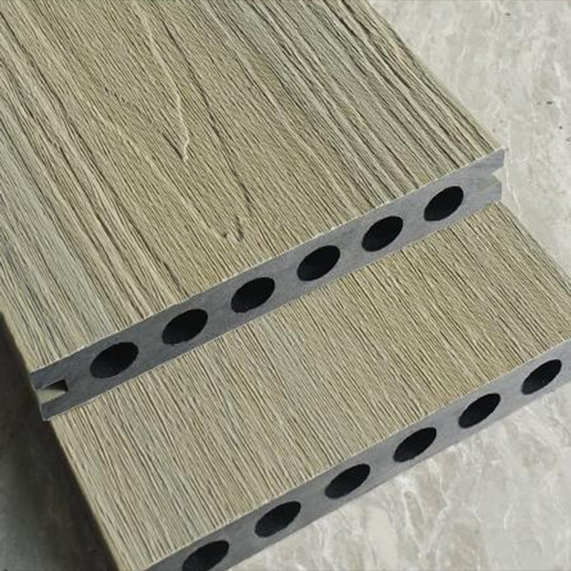 Embossed Patio Flooring Tiles Composite Nailed Flooring Tiles