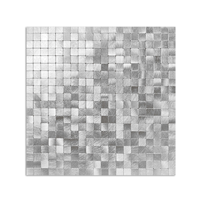 Mosaic Tile Wallpaper Contemporary Peel & Stick Mosaic Tile with Square Shape