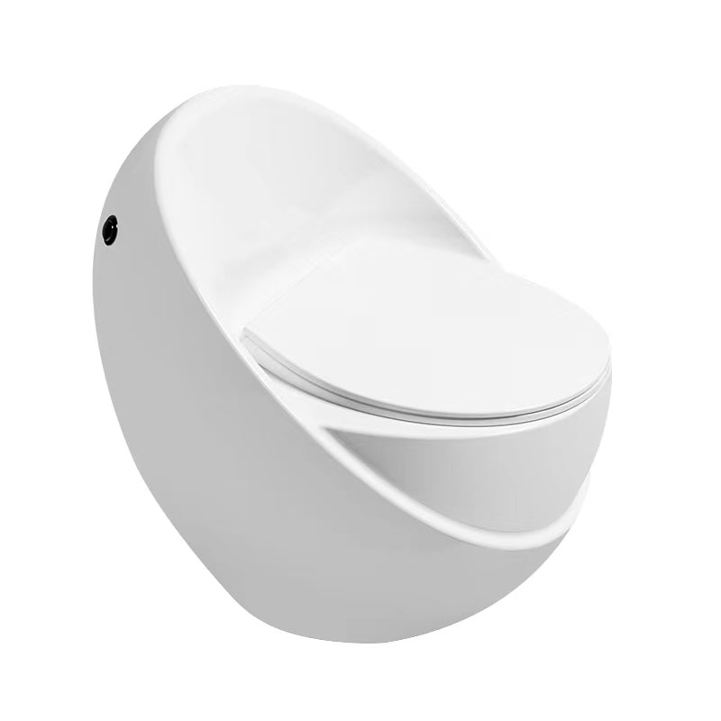 Contemporary Siphon Jet Toilet Bowl Floor Mounted Urine Toilet for Washroom