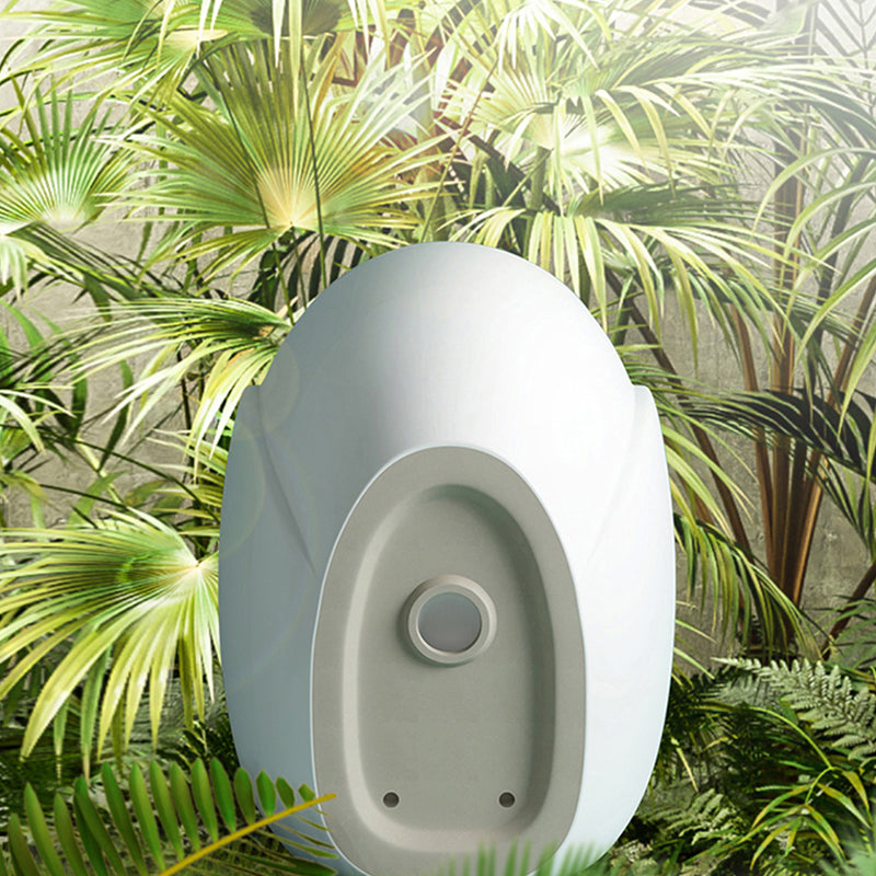 Contemporary Ceramic Toilet Bowl Floor Mount Urine Toilet with Seat for Washroom