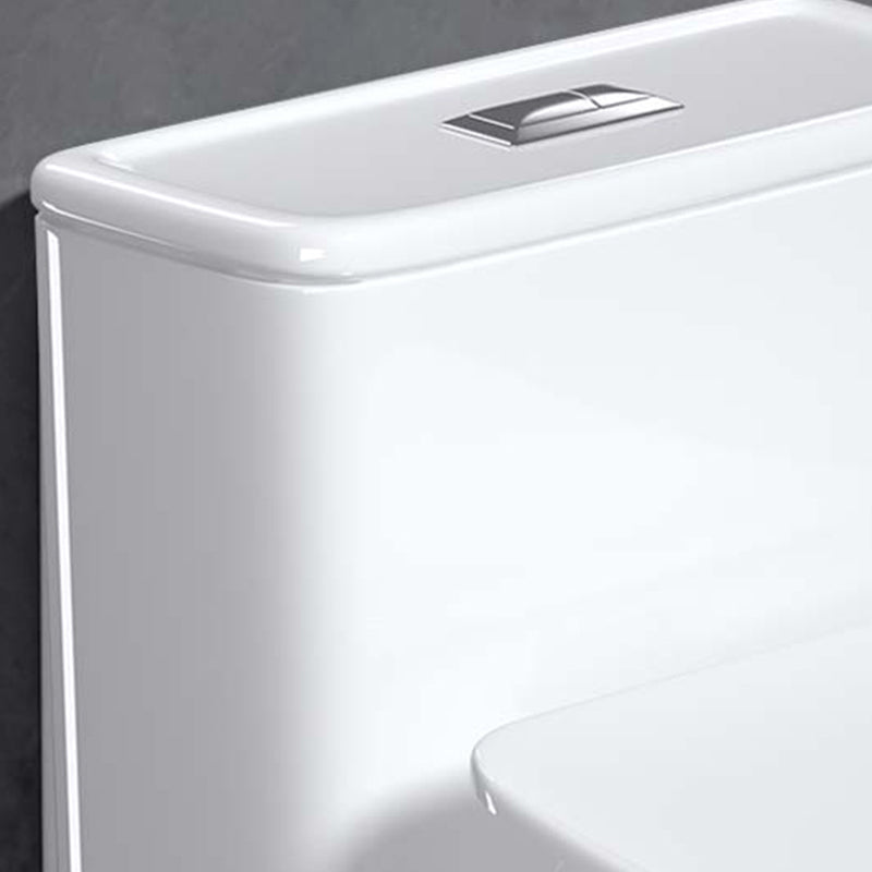 Contemporary White Ceramic Toilet Bowl Floor Mounted Urine Toilet for Washroom