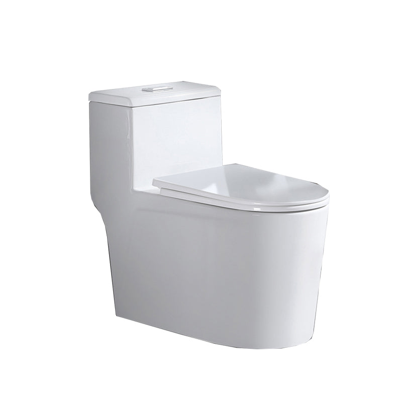 Contemporary White Ceramic Toilet Bowl Floor Mounted Urine Toilet for Washroom