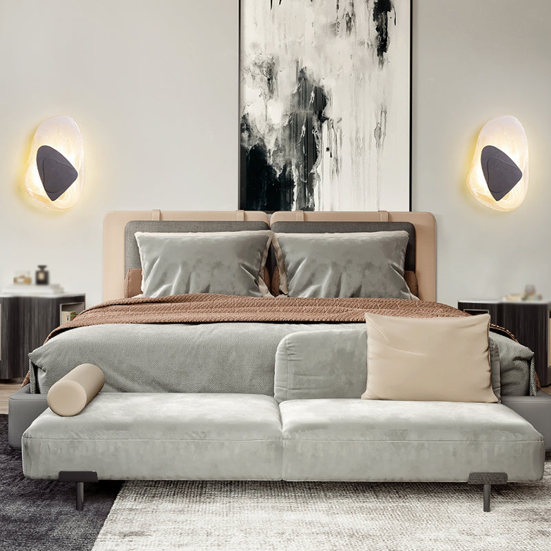 Crystal Shade Wall Lighting Ideas Modern 1-Light Wall Lighting for Bedroom