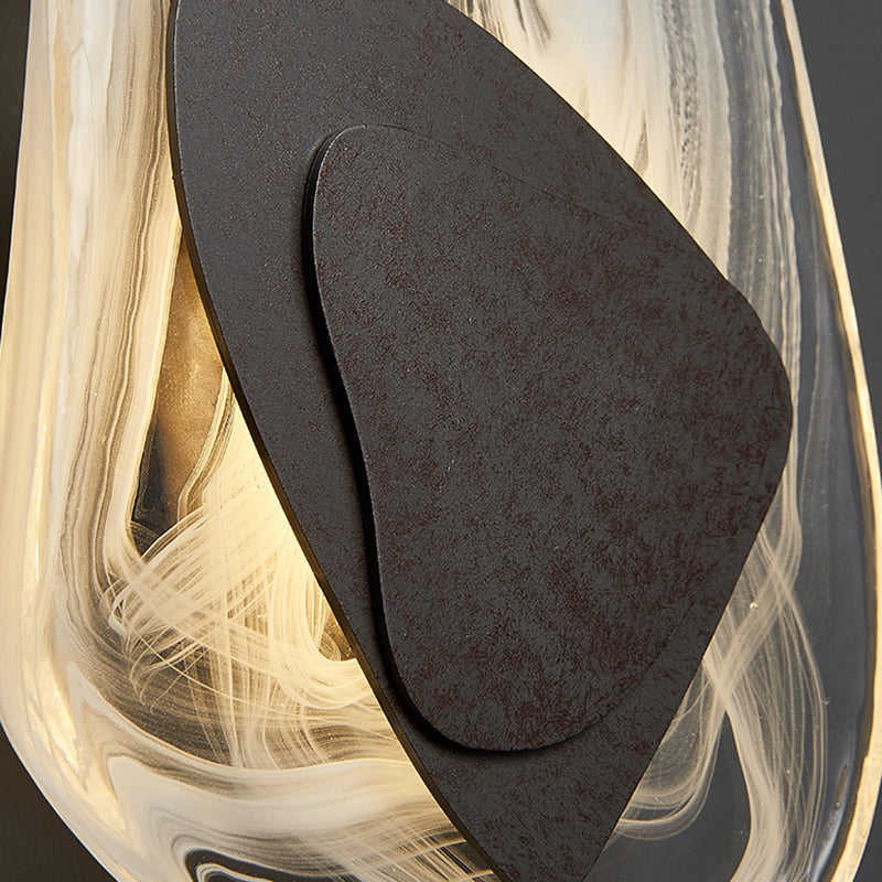 Crystal Shade Wall Lighting Ideas Modern 1-Light Wall Lighting for Bedroom