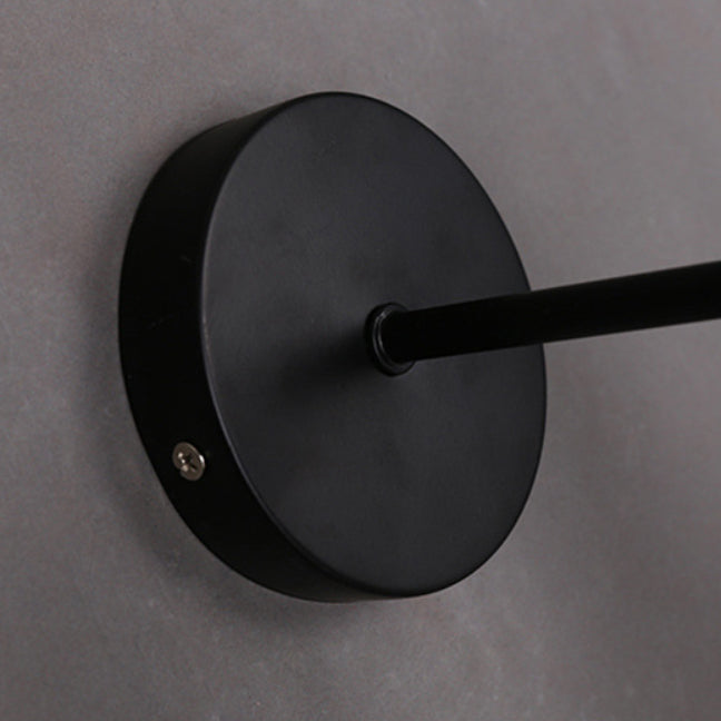 Metallic 1-Light Wall Lamp Modern Wall Vanity Lights for Washroom