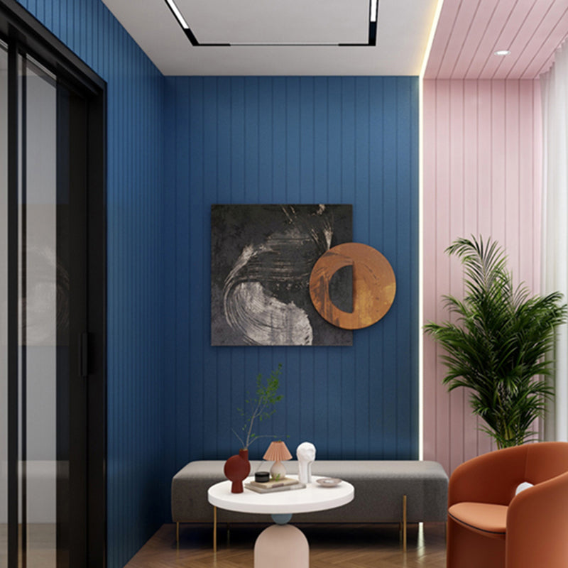 Contemporary Wall Paneling Smooth 20 Panels Waterproof Wall Paneling