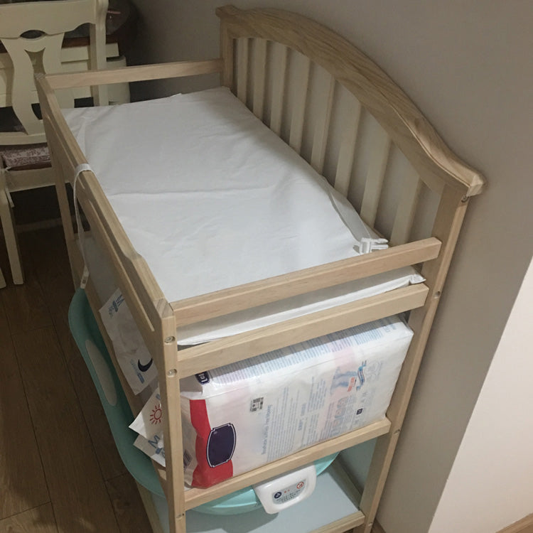 Shelf Baby Changing Table with Storage Arch Top Changing Table