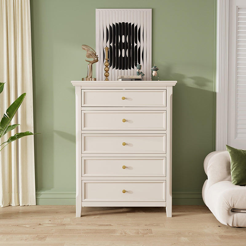 Wooden Dresser Classic Glam Storage Chest Dresser for Bedroom