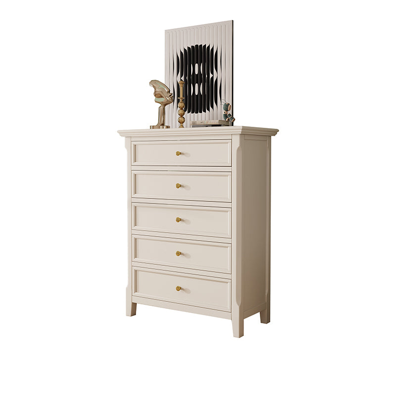 Wooden Dresser Classic Glam Storage Chest Dresser for Bedroom