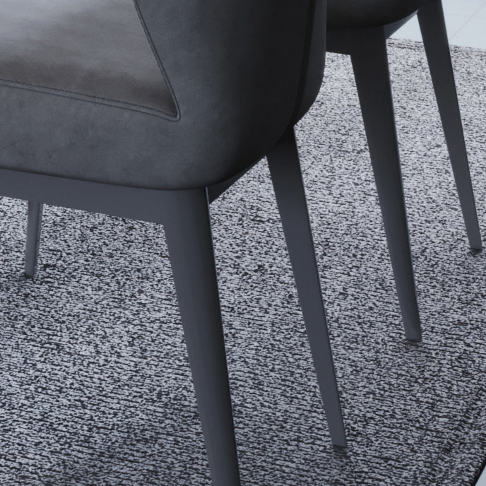 Faux Leather Dining Chairs Nordic Style Parsons Chair for Dining Room