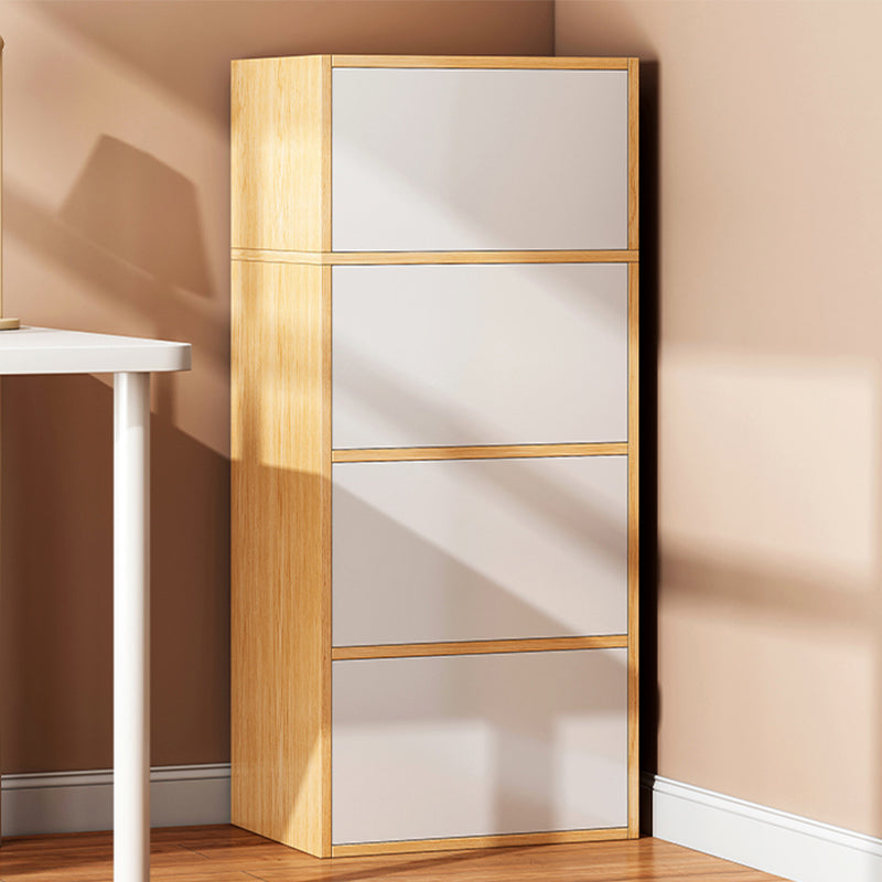 Contemporary Manufactured Wood Accent Cabinet Standard Storage Cabinet