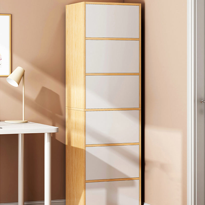 Contemporary Manufactured Wood Accent Cabinet Standard Storage Cabinet