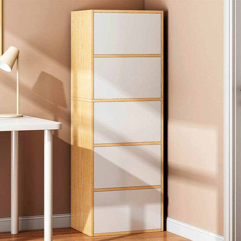 Contemporary Manufactured Wood Accent Cabinet Standard Storage Cabinet