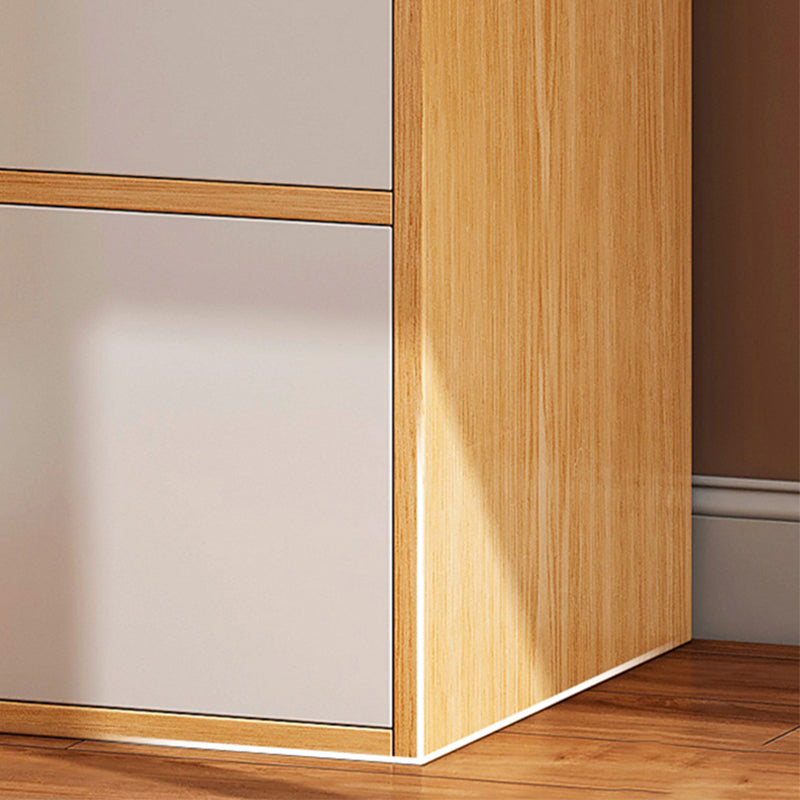 Contemporary Manufactured Wood Accent Cabinet Standard Storage Cabinet