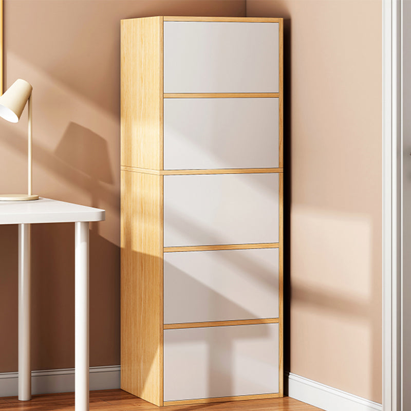 Contemporary Manufactured Wood Accent Cabinet Standard Storage Cabinet