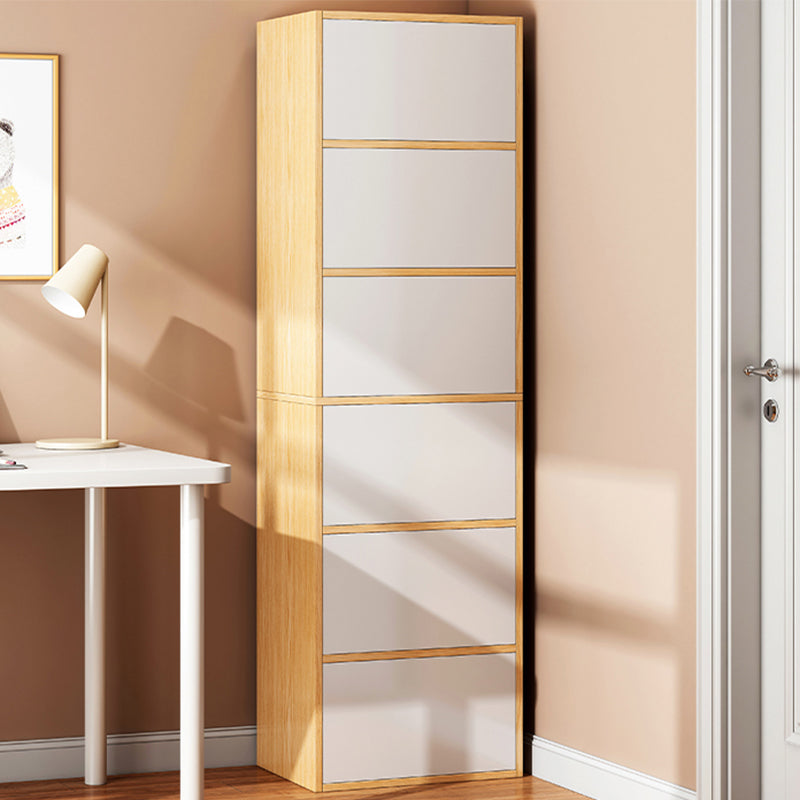 Contemporary Manufactured Wood Accent Cabinet Standard Storage Cabinet