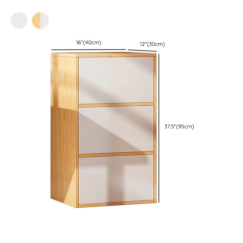 Contemporary Manufactured Wood Accent Cabinet Standard Storage Cabinet