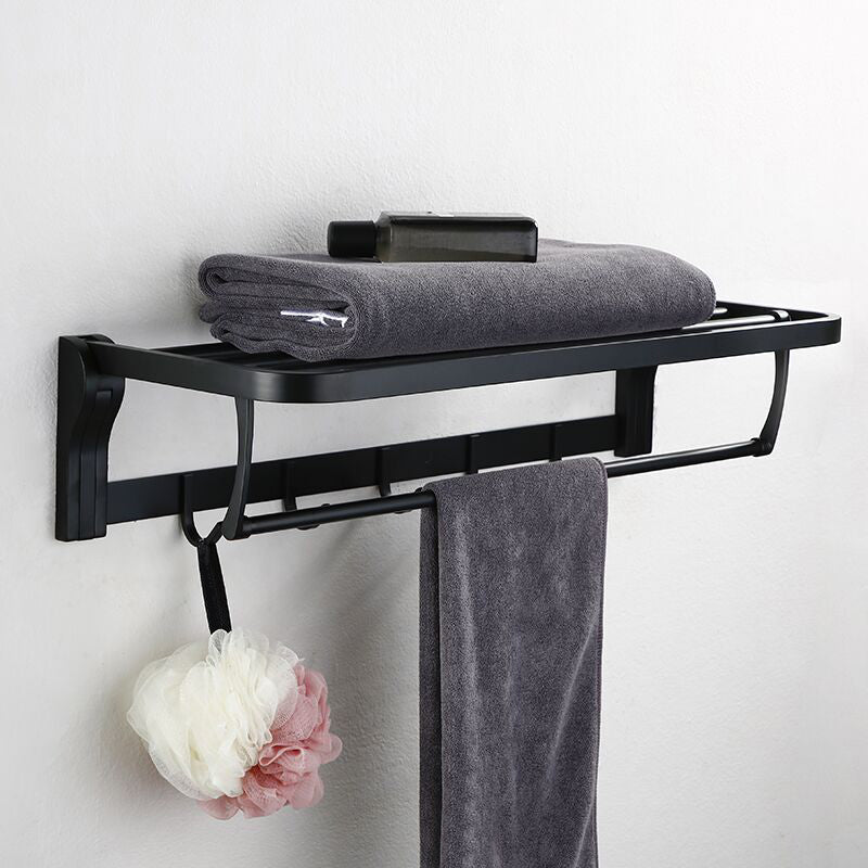 Contemporary Bathroom Accessory As Individual Or As a Set in Balck