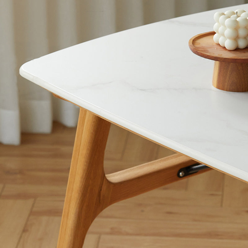 Modern Dining Table Set 1/3/4/5 Pieces with Wood Base Kitchen Furniture Set