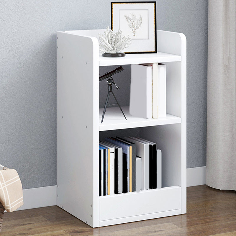 Modern Bookcase Open Back Engineered Wood Bookshelf for Study Room
