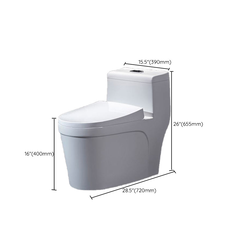 Contemporary Ceramic Toilet Bowl Floor Mounted Urine Toilet with Spray Gun for Washroom