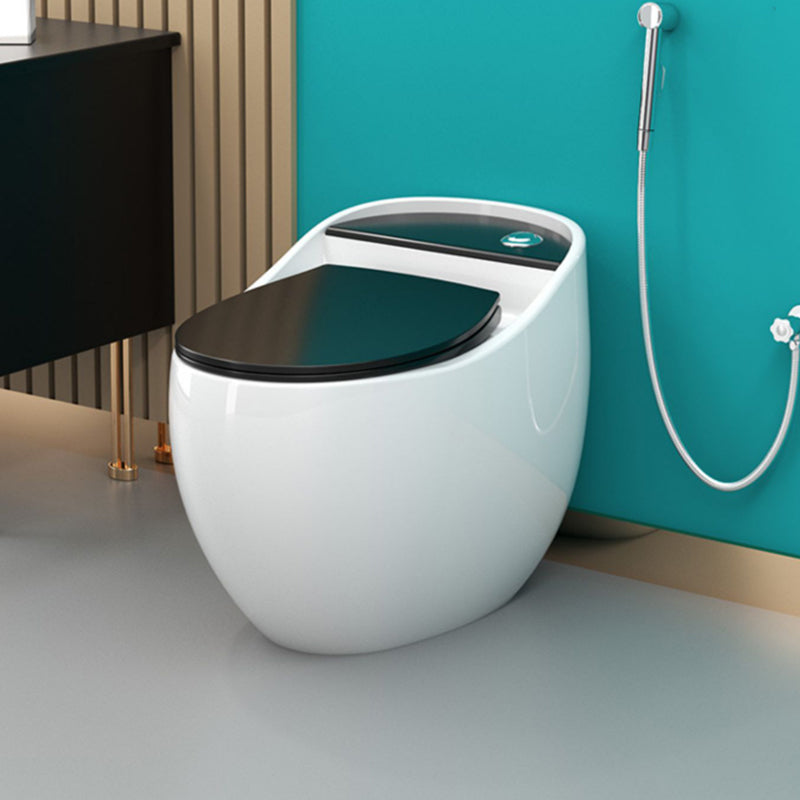 Contemporary Siphon Jet Toilet Bowl Floor Mount Urine Toilet for Washroom