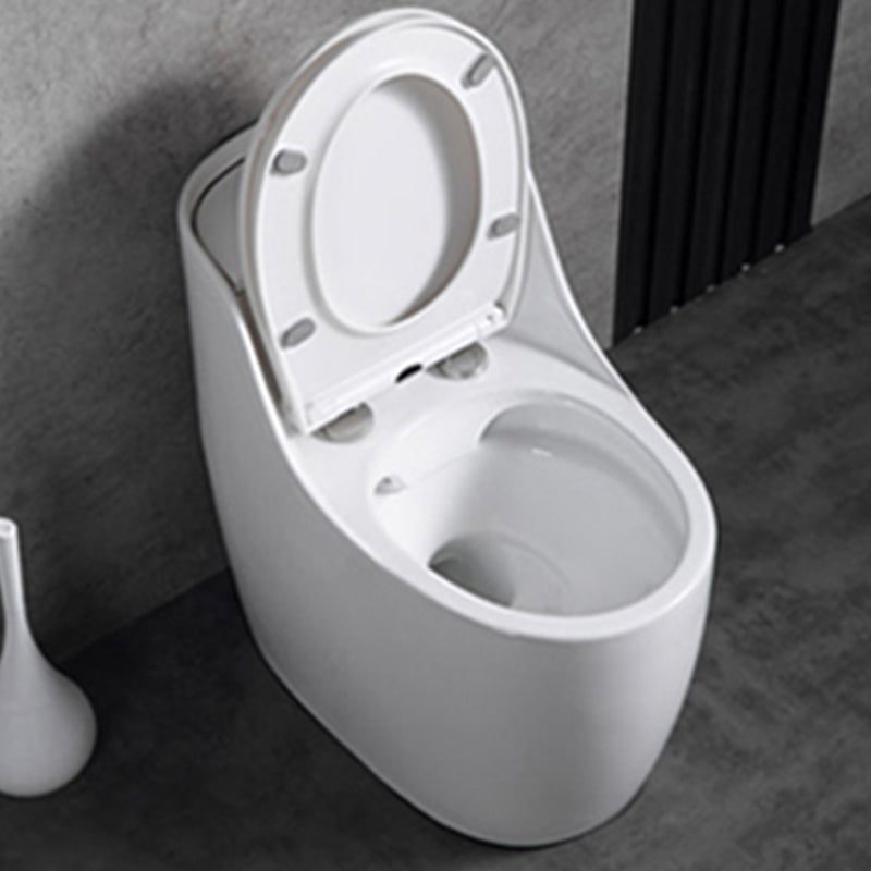 Contemporary Siphon Jet Toilet Bowl Floor Mount Urine Toilet for Washroom