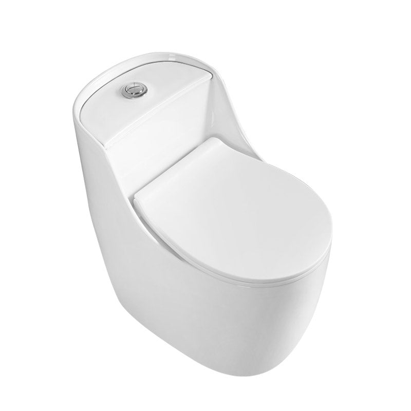 Contemporary Siphon Jet Toilet Bowl Floor Mount Urine Toilet for Washroom