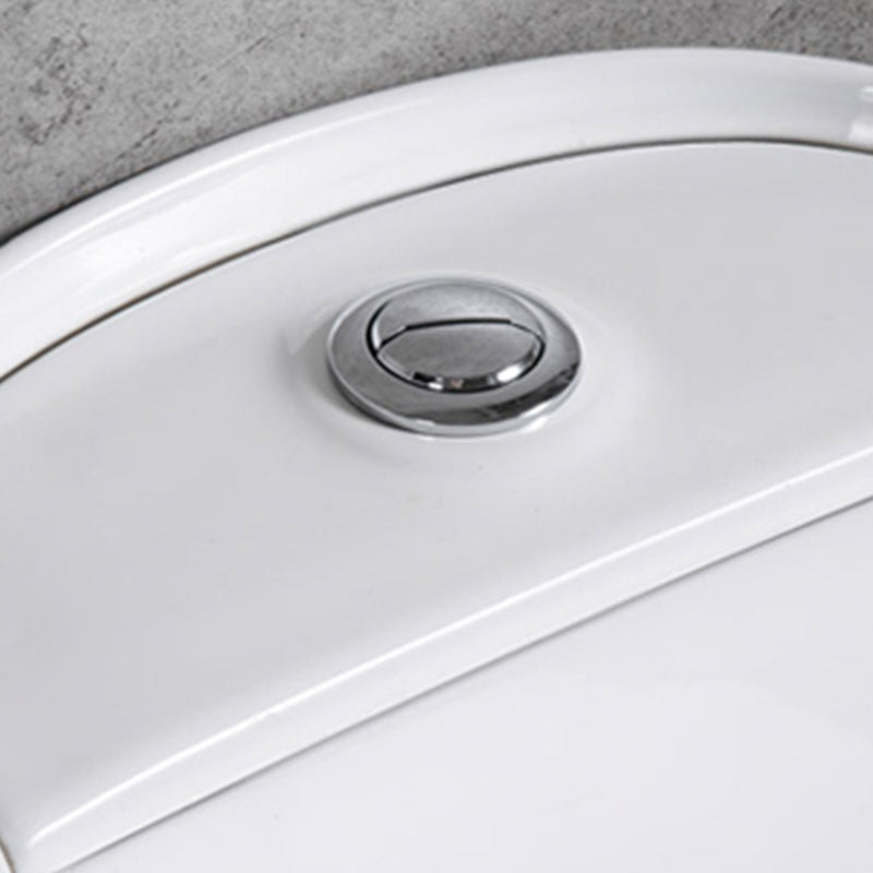 Contemporary Siphon Jet Toilet Bowl Floor Mount Urine Toilet for Washroom