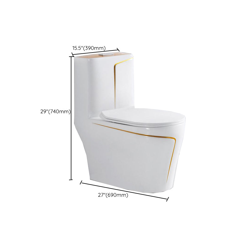 Traditional Ceramic Toilet Floor Mount Urine Toilet for Bathroom