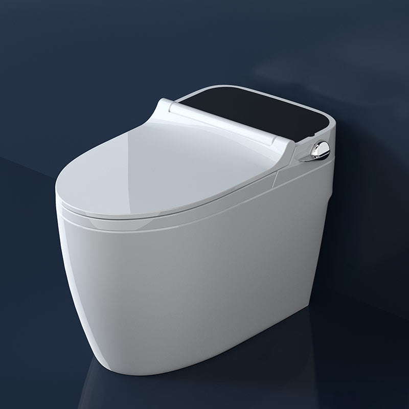 Elongated Floor Mount Bidet Vitreous China Bidet without Water Pressure Control