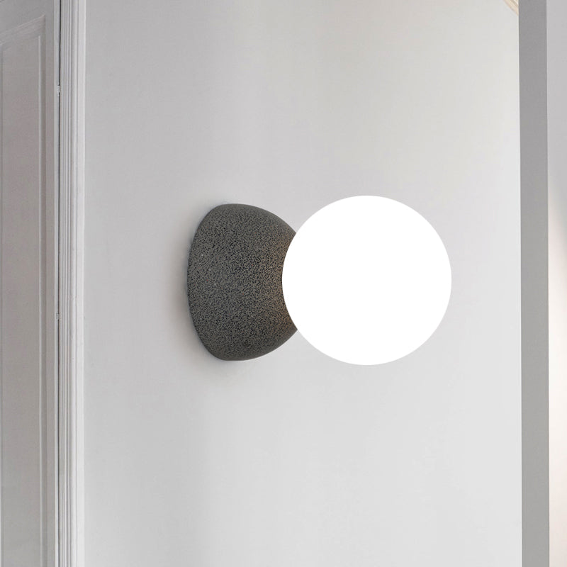Nordic Style Vanity Lighting Ball Shape Wall Light Fixture for Bathroom