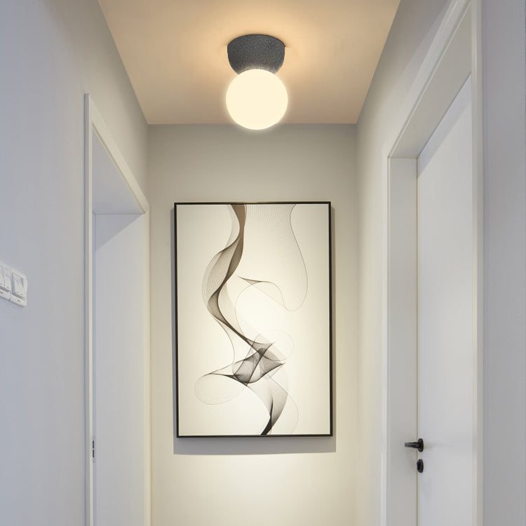 Nordic Style Vanity Lighting Ball Shape Wall Light Fixture for Bathroom