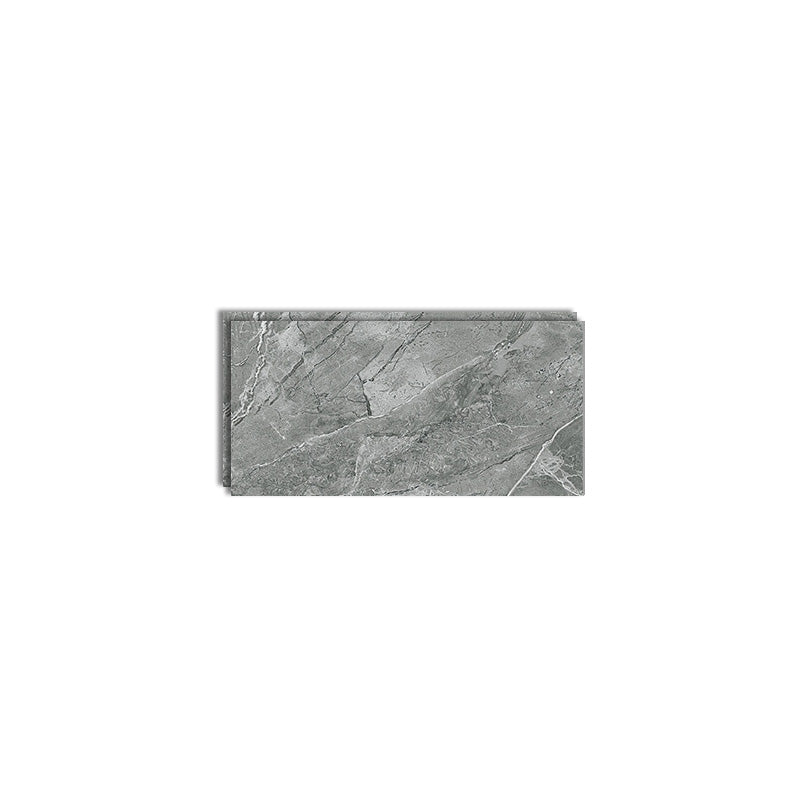 Single Tile Peel and Stick Wall Tile Modern Peel and Stick Wall Tile with Waterproof