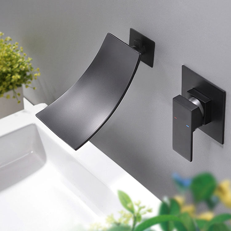 Contemporary Bathroom Faucet Wall Mounted Copper Fixed Clawfoot Tub Faucet Trim