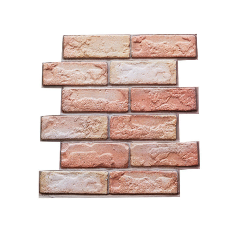 Modern Wall Panel 3D Brick Peel and Stick Waterproof Wall Paneling