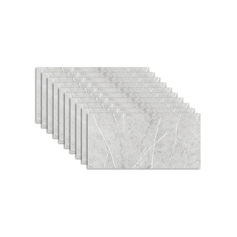 Plastic Peel & Stick Field Tile Waterproof Single Tile Wallpaper