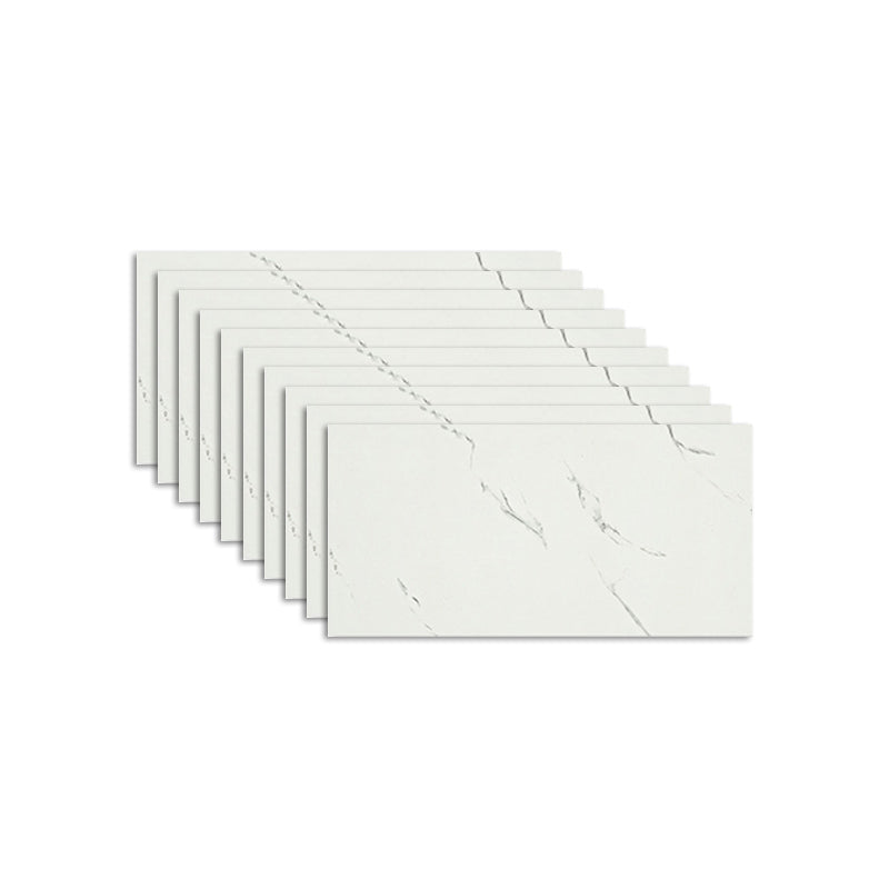 Plastic Peel & Stick Field Tile Waterproof Single Tile Wallpaper