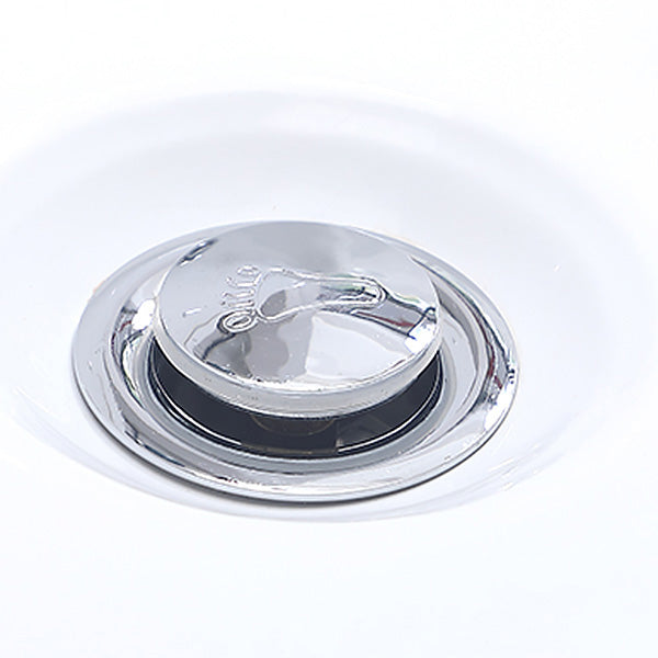 Modern Corner White Bath Acrylic Soaking Center-Back Bathtub