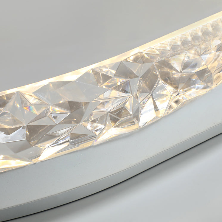 LED Ceiling Lamp Modern Simple Ceiling Mount Light with Acrylic Shade for Bedroom
