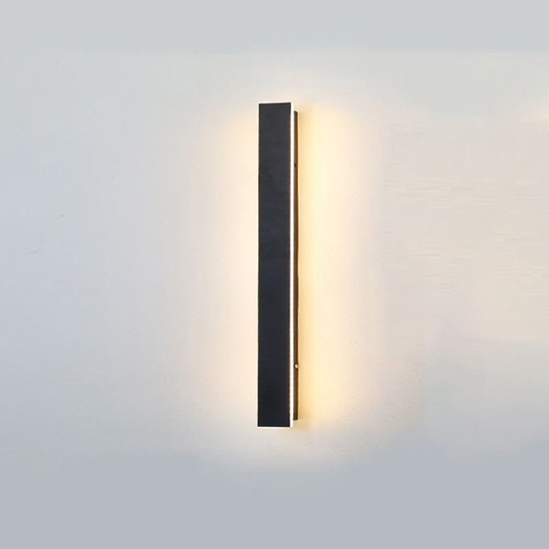 LED Wall Lamp Modern Waterproof Wall Mount Lamp with Acrylic Shade for Garden