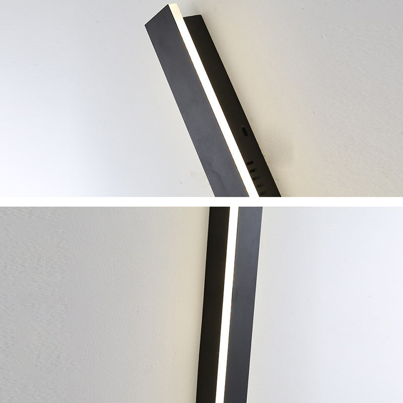 LED Wall Lamp Modern Waterproof Wall Mount Lamp with Acrylic Shade for Garden