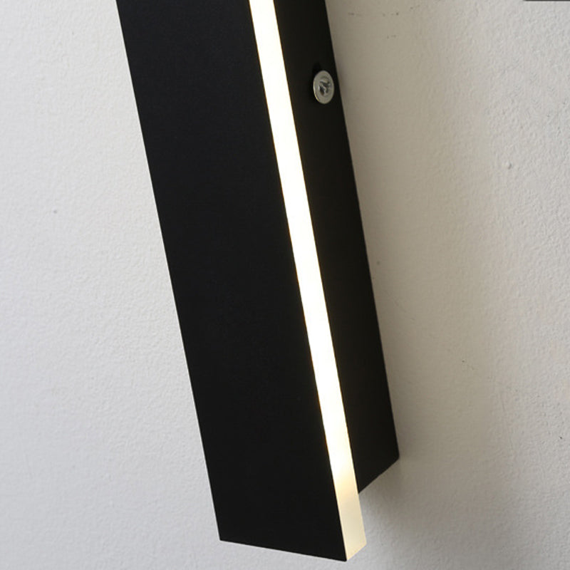 LED Wall Lamp Modern Waterproof Wall Mount Lamp with Acrylic Shade for Garden