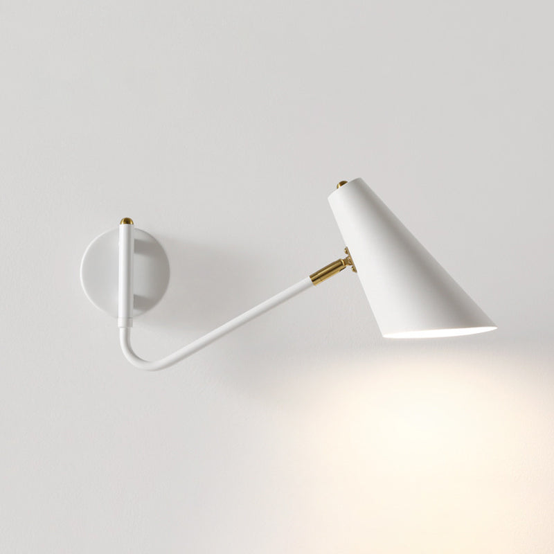 Cone Shape Metal Wall Light Modern Style 1-Light Wall Mount Lighting