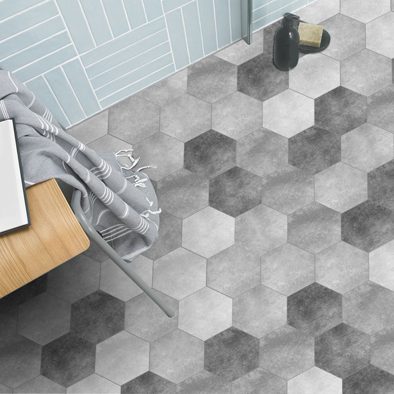 Light Vinyl Flooring Peel and Stick Matte Vinyl Flooring with Stone Look