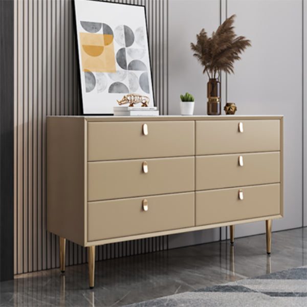 Classic Glam Storage Chest Dresser Stone Storage Chest . 15.6 Inch Width