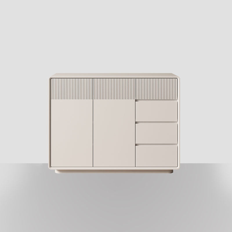 Contemporary Horizontal Combo Dresser Wooden Storage Dresser for Bedroom