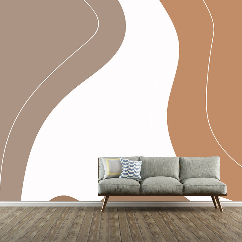 Illustration Mural Wallpaper Abstract Environment Friendly Sitting Room Wall Mural